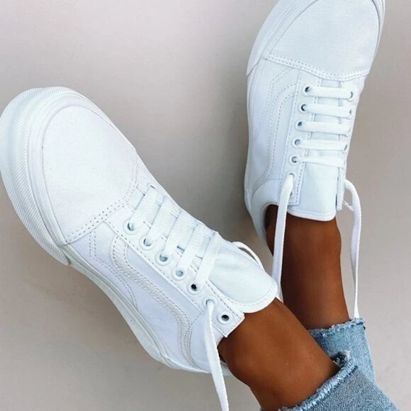 Vans Old Skool True White (Size 9.5 mens) - Picture 5 of 7